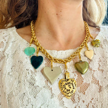 Charger l'image dans la galerie, Collier chaîne dorée à maille double torsadée