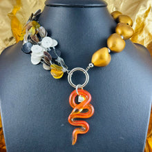 Charger l'image dans la galerie, Collier Symbiose bronze