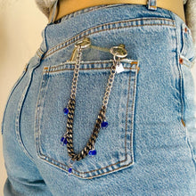 Charger l'image dans la galerie, Bijou chaîne de téléphone Gunmétal 💗🪩💙