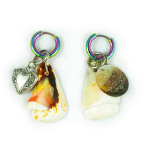 Charger l'image dans la galerie, Boucles d'oreilles créoles Coquilles