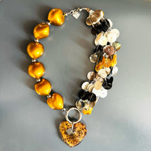 Charger l'image dans la galerie, Collier Symbiose bronze