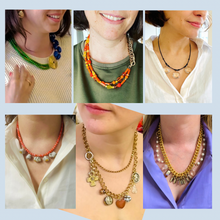 Charger l'image dans la galerie, Atelier UPCYCLING de BIJOUX à Paris et Boulogne avec Hélène