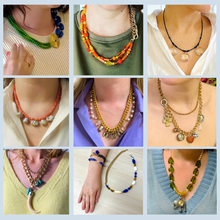 Charger l'image dans la galerie, Atelier UPCYCLING de BIJOUX à domicile / en entreprise