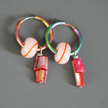 Charger l'image dans la galerie, Boucles d'oreilles créoles Néonature 1