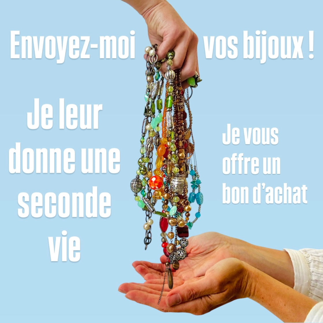 Lot De Bijoux Fantaisie Hétéroclites Réminiscence - Occasion Bon état