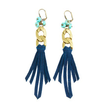 Charger l'image dans la galerie, Boucles d'oreilles Denim