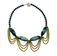Charger l'image dans la galerie, Collier Dark Emeraude