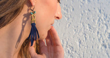 Charger l'image dans la galerie, Boucles d'oreilles Denim