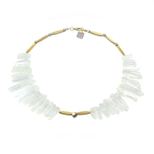 Charger l'image dans la galerie, Collier-col White Crystal