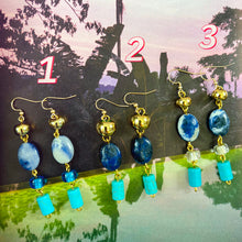 Charger l'image dans la galerie, Boucles d'oreilles Chlorée