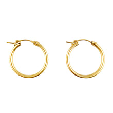 Charger l'image dans la galerie, Créoles 22 mm en gold filled