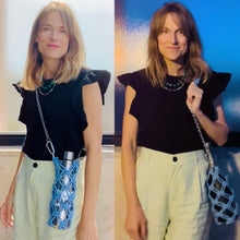 Charger l'image dans la galerie, Sac porte-bouteille d'eau, vin, champagne - Bleu ciel