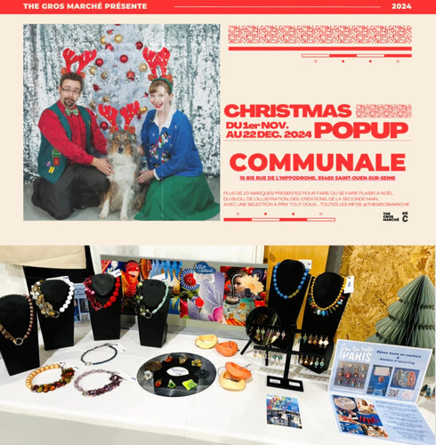 Pop-up NOËL "Le Gros Marché" à communale Saint-Ouen