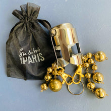 Charger l&#39;image dans la galerie, Bouchon de champagne - bulles dorées
